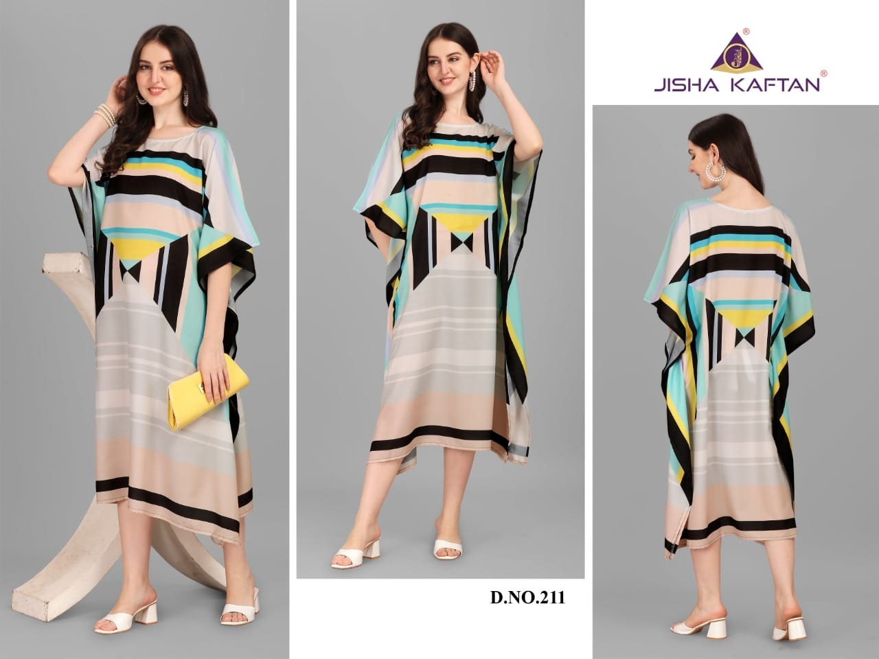 Jelite Rayon Kaftan 2 Casual Wear Wholesale Kaftan Collection